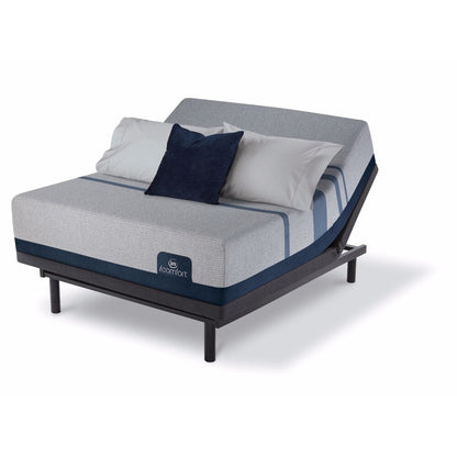 Materasso in memory foam Serta iComfort Blue Max 3000 da 14 pollici e set letto regolabile