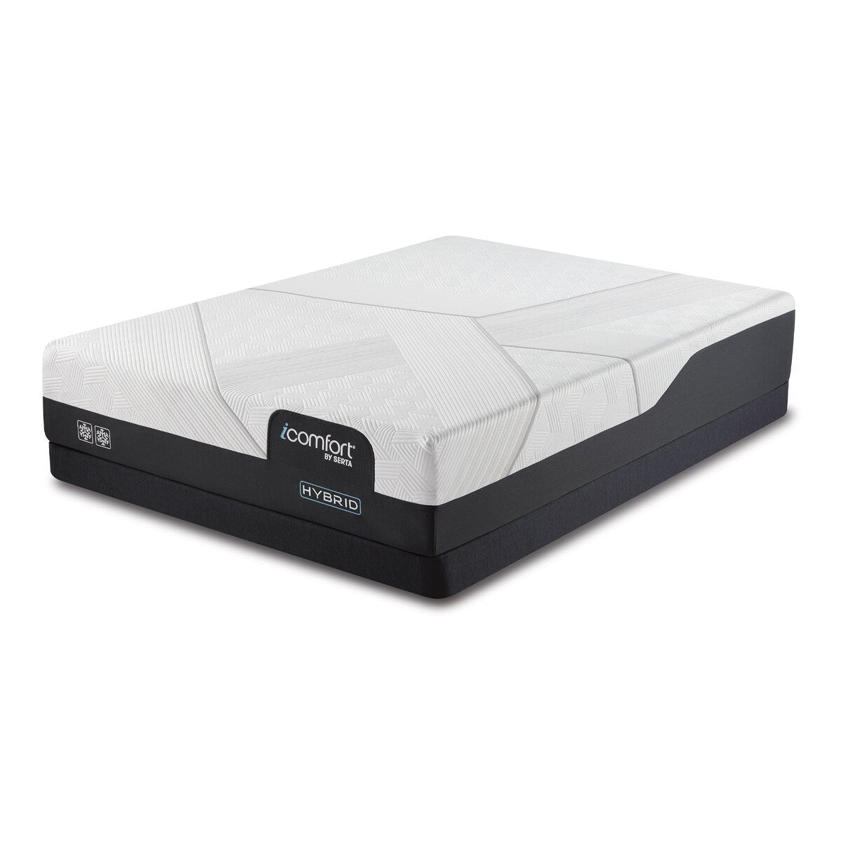Set di materassi ibridi rigidi Serta iComfort CF 2000 da 12,5 pollici
