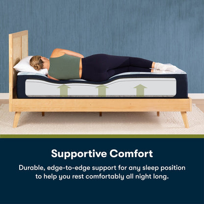 Materasso in memory foam Serta iComfortECO F10 12,75 cm di media grandezza e set base regolabile