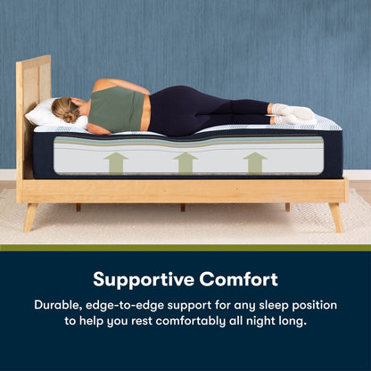 Set materasso rigido in memory foam Serta iComfortECO F30LTX 14,75