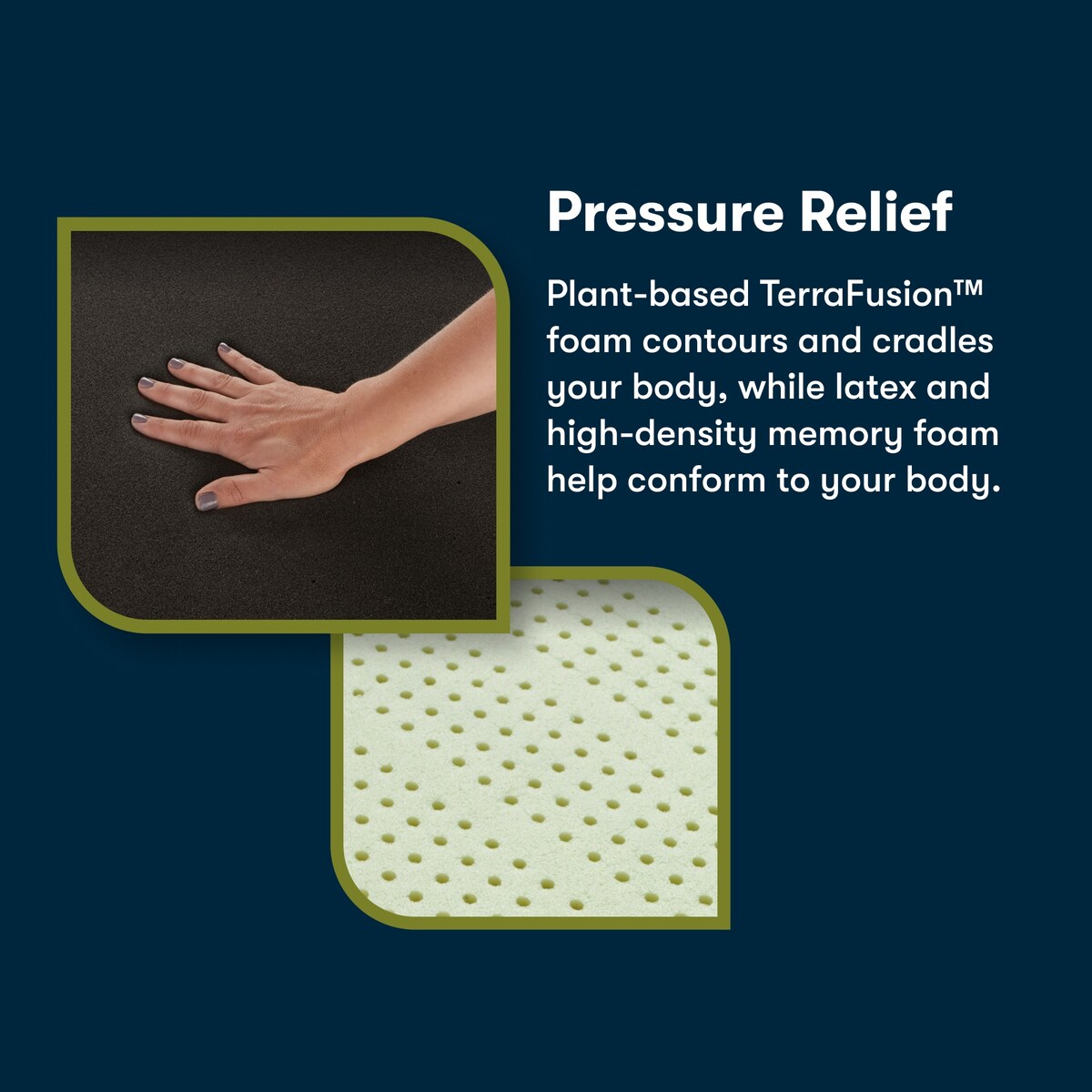 Set di materassi in memory foam Serta iComfortECO F40HD 15,25