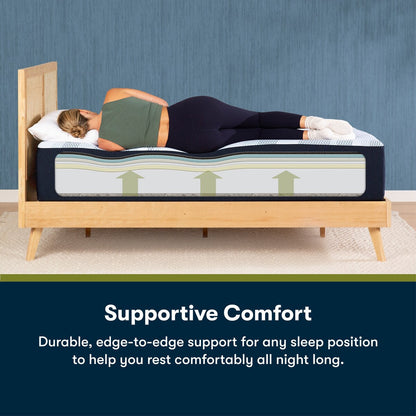 Set materasso in memory foam Serta iComfortECO F40HD 15,75 cm di media grandezza