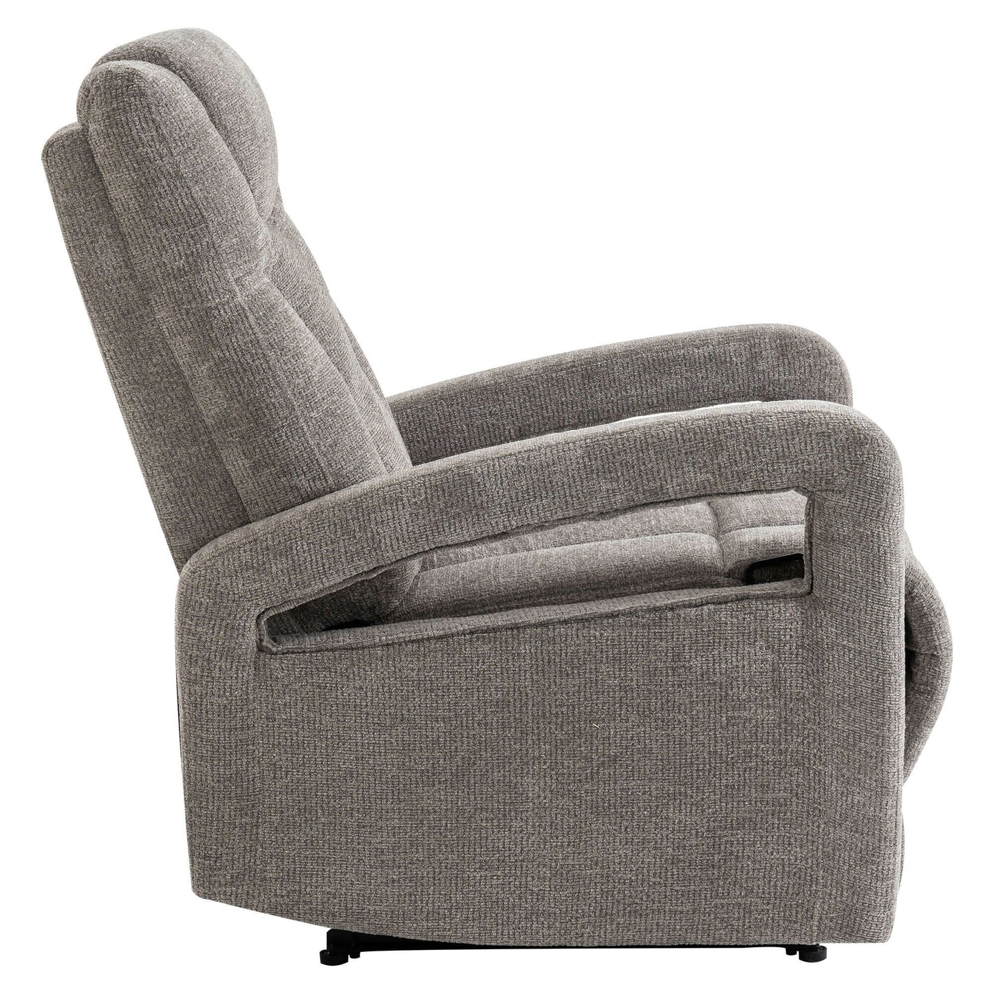 Set di 1 poltrona reclinabile imbottita