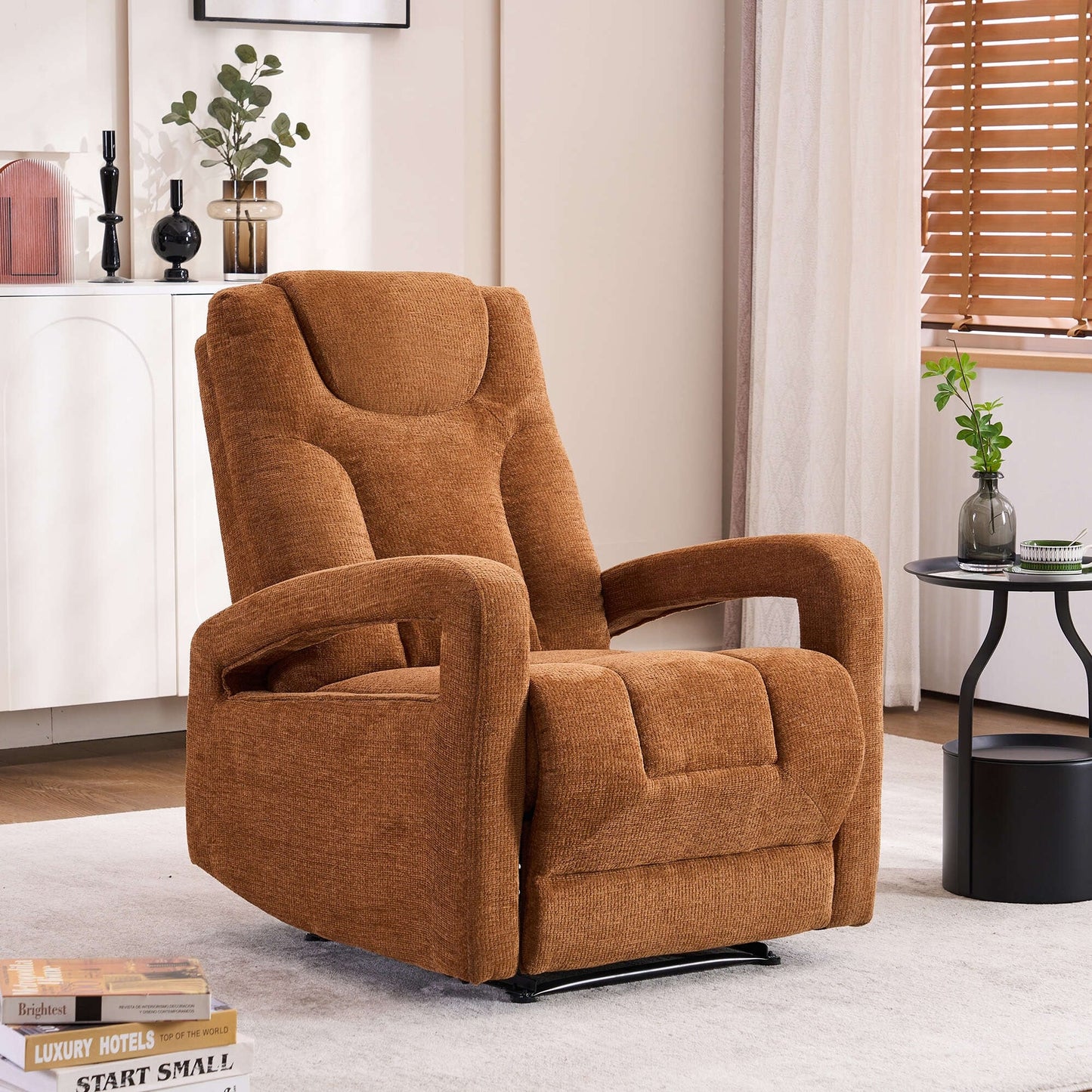 Set di 1 poltrona reclinabile imbottita