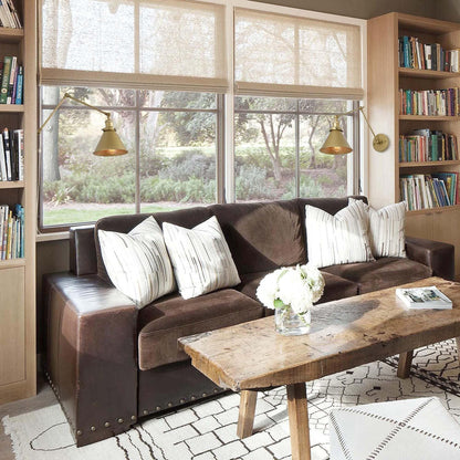 Set di 2 applique da parete moderne con braccio oscillante, regolabili e cablate