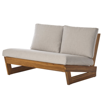 Set da esterno Sherwood da 4 posti in legno per chattare di Christopher Knight Home