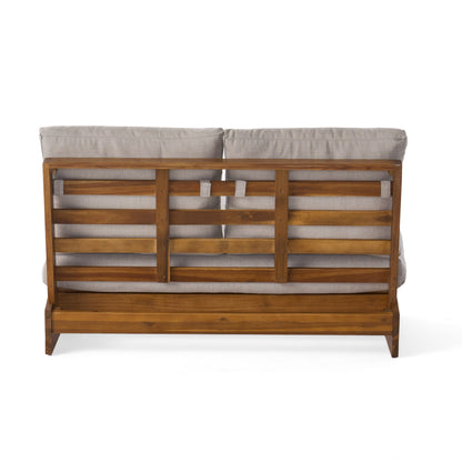 Set da esterno Sherwood da 4 posti in legno per chattare di Christopher Knight Home