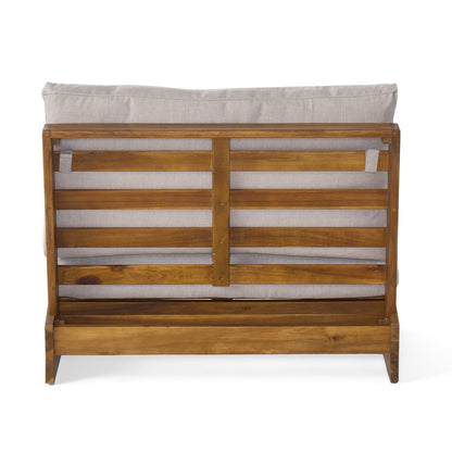 Set da esterno Sherwood da 4 posti in legno per chattare di Christopher Knight Home