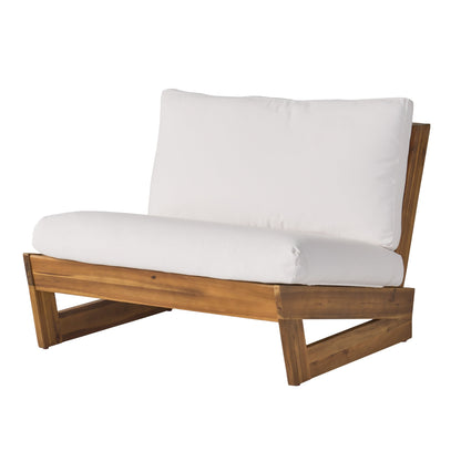 Set da esterno Sherwood da 4 posti in legno per chattare di Christopher Knight Home