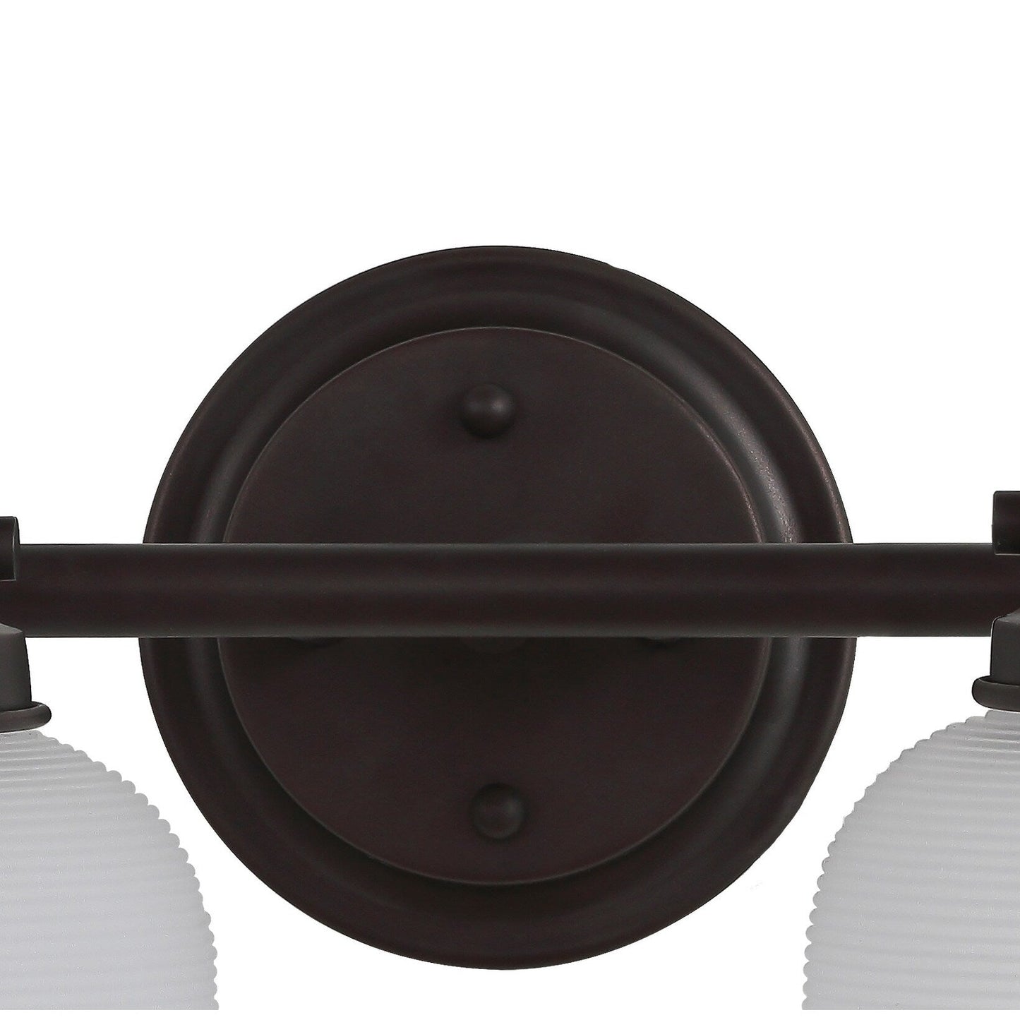 Lampada da toeletta a LED Shirley in metallo/vetro, di JONATHAN Y