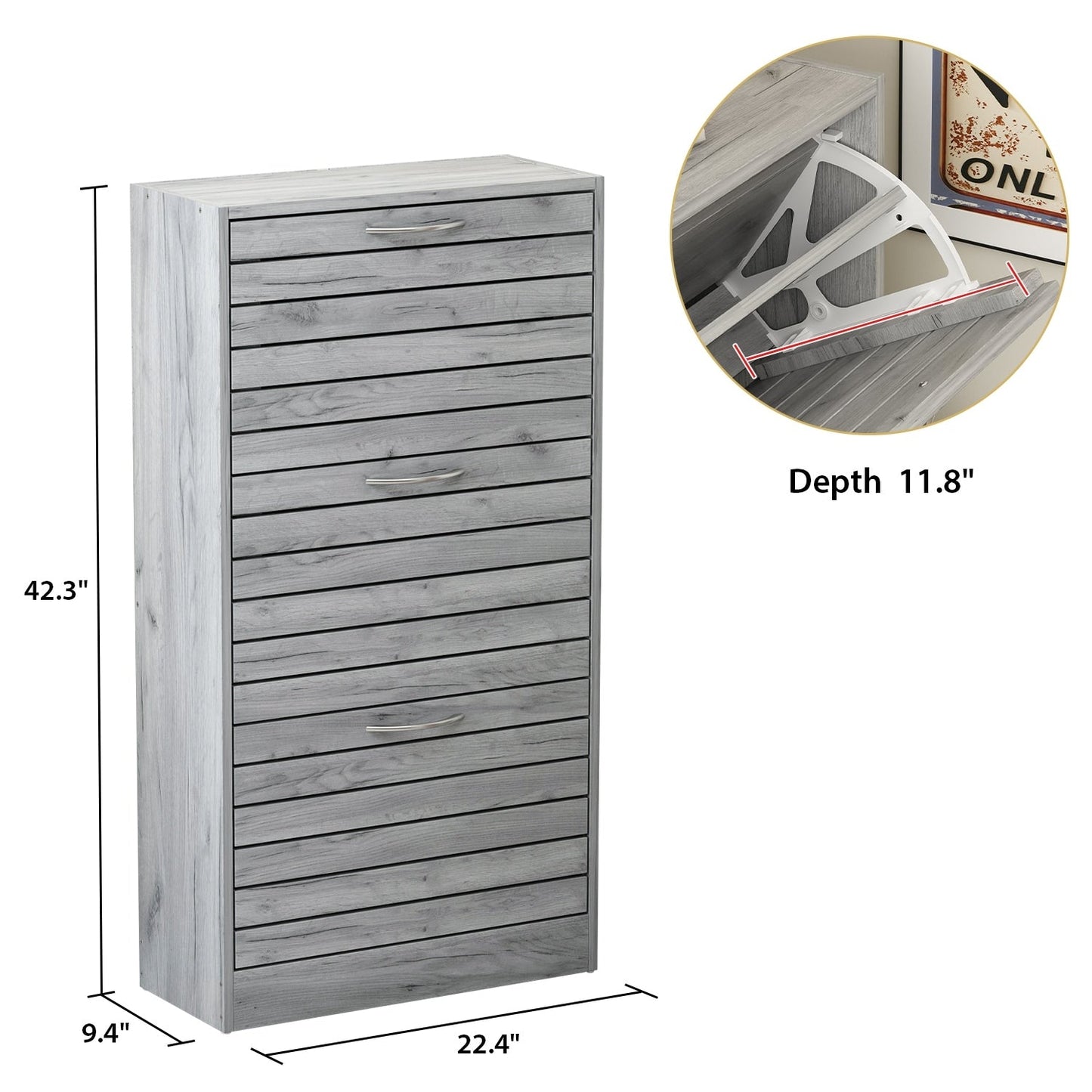 Mobiletto portascarpe Mobiletto portascarpe moderno per ingresso corridoio