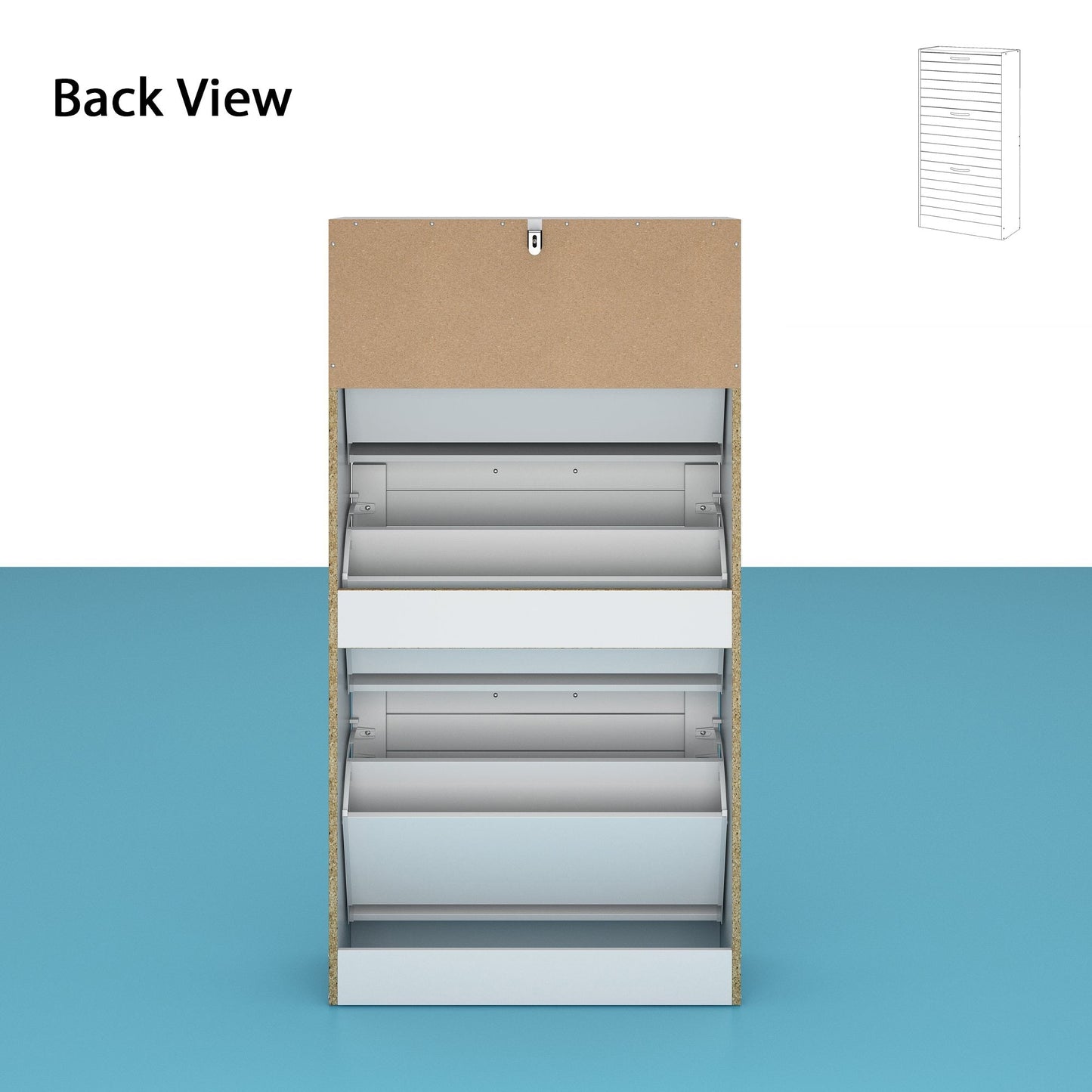 Mobiletto portascarpe Mobiletto portascarpe moderno per ingresso corridoio