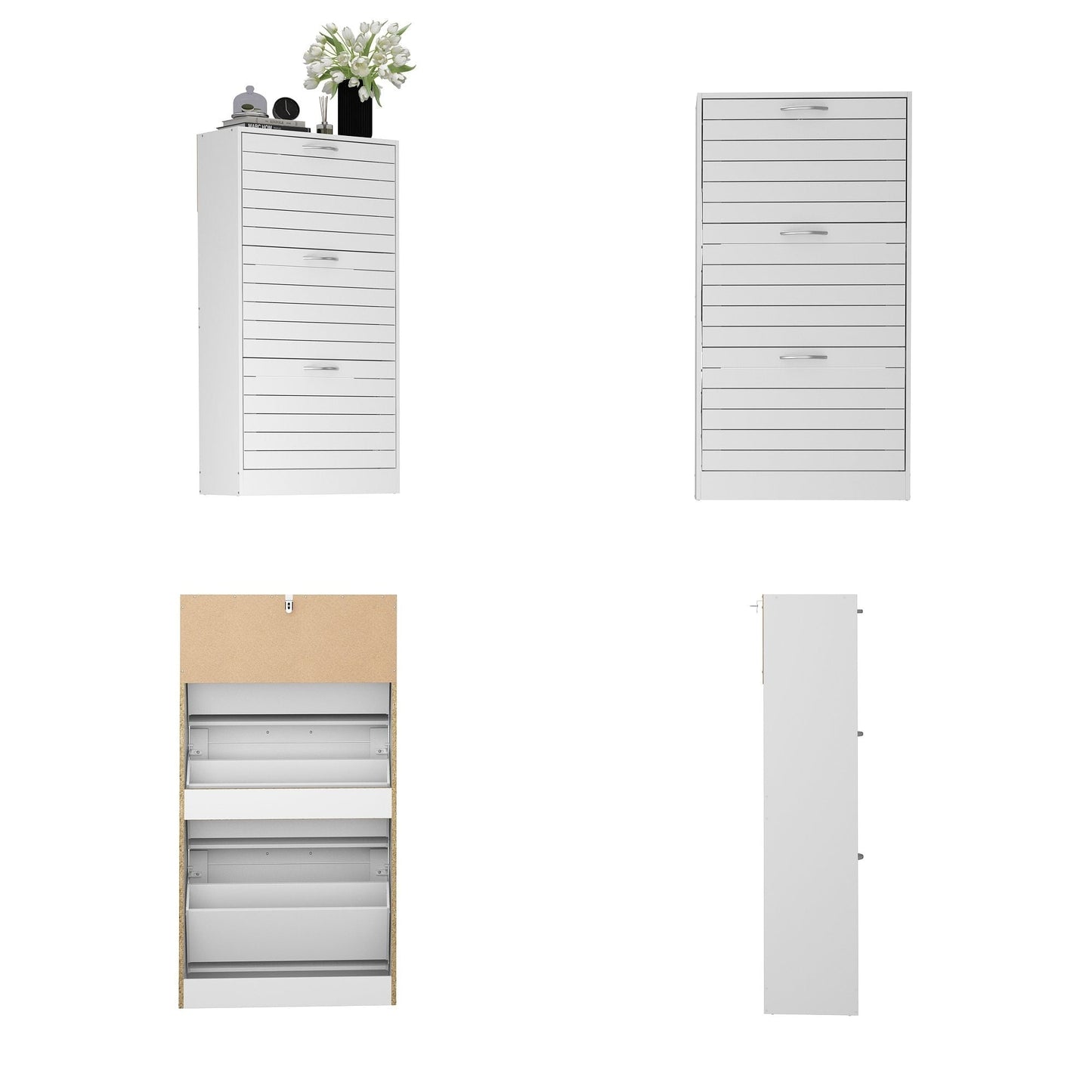 Mobiletto portascarpe Mobiletto portascarpe moderno per ingresso corridoio