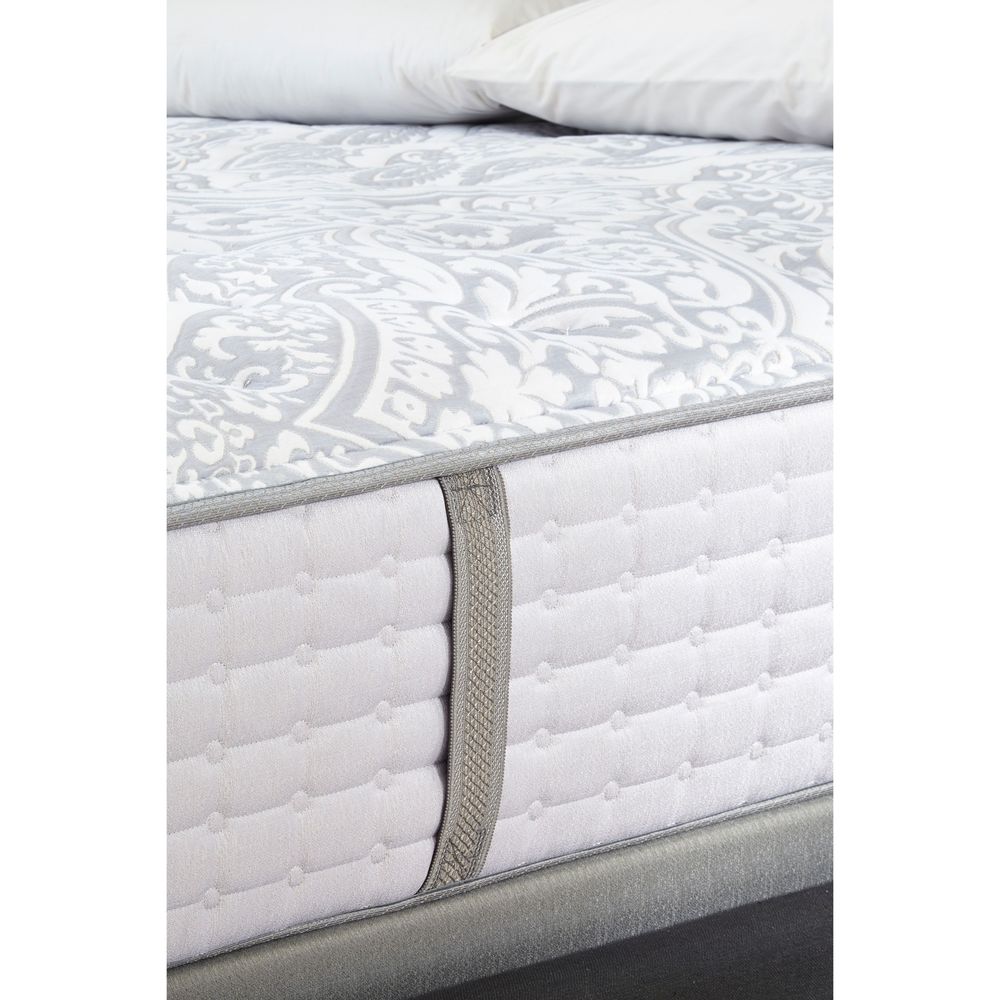 Materassi Sierra Sleep di Ashley Mount Dana, materasso queen-size con parte superiore in peluche e base a basso profilo