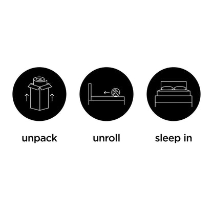 Materasso matrimoniale Sierra Sleep by Ashley in memory foam MyGel da 10 pollici