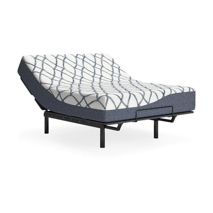 Materasso Signature Design by Ashley Chime Elite 2.0 da 12 pollici bianco/blu