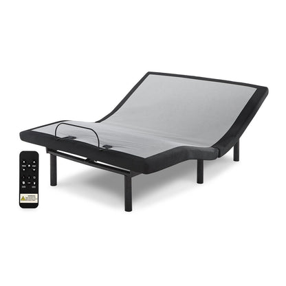 Pacchetto materasso Signature Design by Ashley Chime Innerspring da 8 pollici, nero/bianco, 2 pezzi