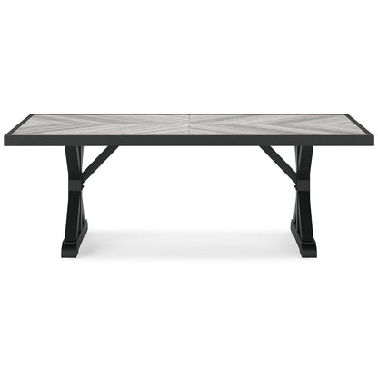 Pacchetto di sedute da esterno Signature Design by Ashley Beachcroft marrone/beige da 6 pezzi