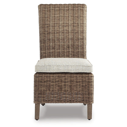 Signature Design by Ashley Beachcroft Beige Set da pranzo per esterni da 7 pezzi - 84,25 L x 42,25 P x 29,25 A