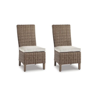 Pacchetto di sedute da esterno Signature Design by Ashley Beachcroft marrone/beige da 6 pezzi