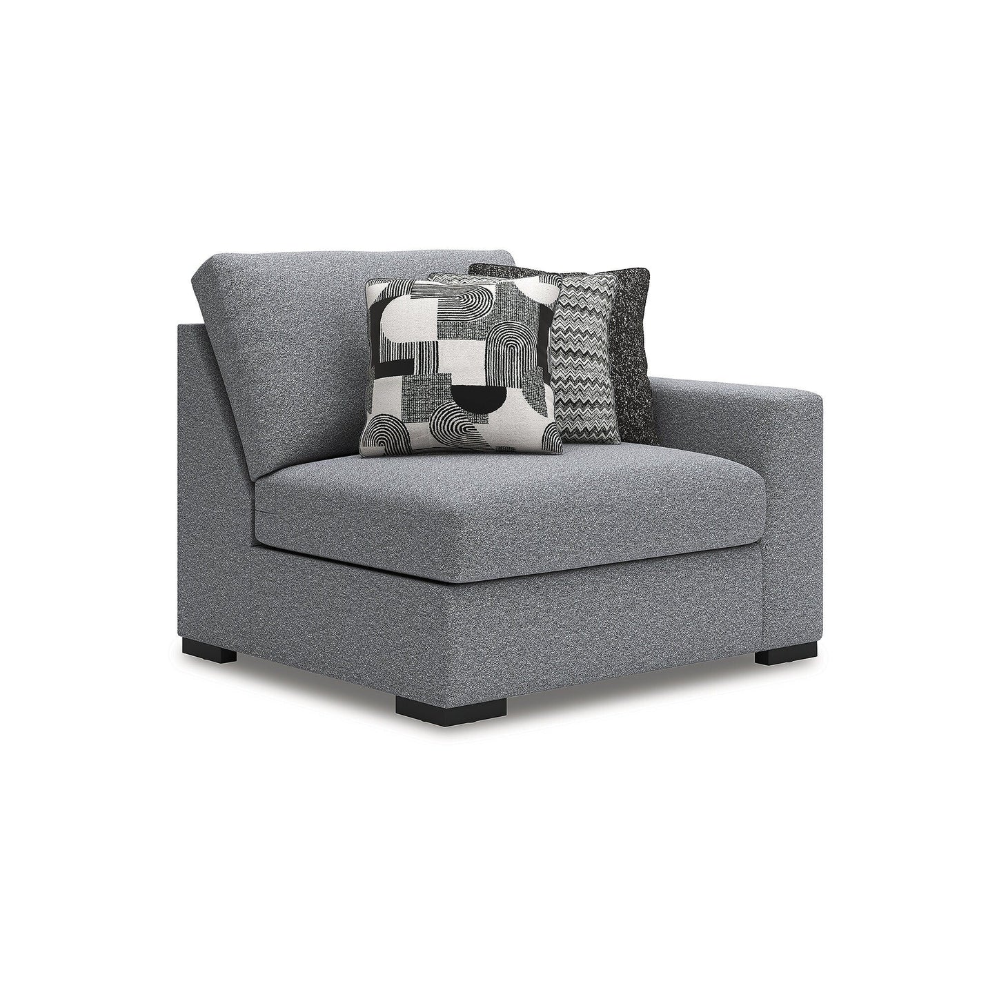 Divano componibile Signature Design by Ashley Bealton grigio a 3 pezzi - 140 L x 44 P x 41 A