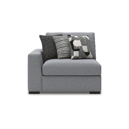 Divano componibile Signature Design by Ashley Bealton grigio a 3 pezzi - 140 L x 44 P x 41 A