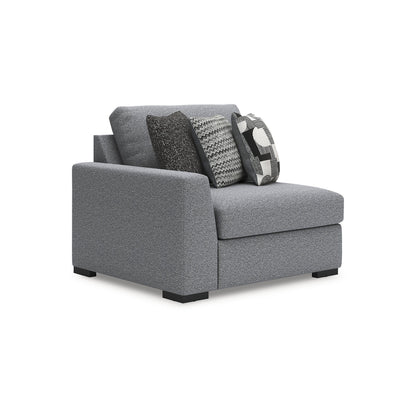 Divano componibile Signature Design by Ashley Bealton grigio a 3 pezzi - 140 L x 44 P x 41 A