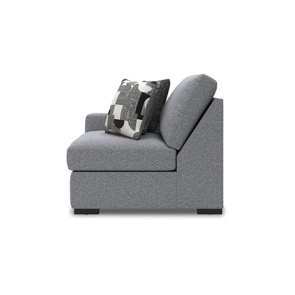 Divano componibile Signature Design by Ashley Bealton grigio a 3 pezzi - 140 L x 44 P x 41 A