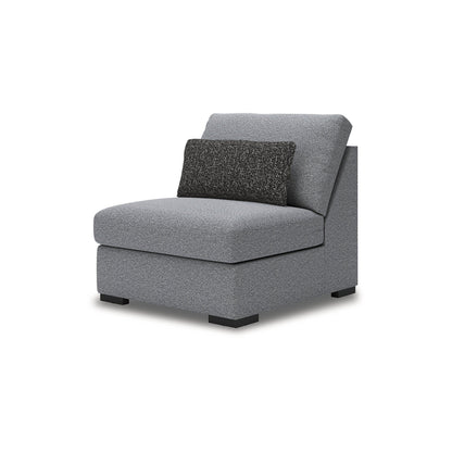 Divano componibile Signature Design by Ashley Bealton grigio a 3 pezzi - 140 L x 44 P x 41 A