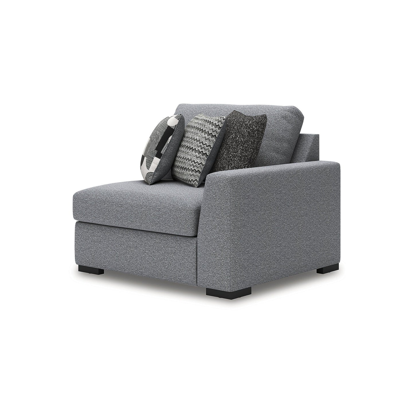 Divano componibile Signature Design by Ashley Bealton grigio a 3 pezzi - 140 L x 44 P x 41 A