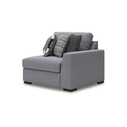 Divano componibile Signature Design by Ashley Bealton grigio a 3 pezzi - 140 L x 44 P x 41 A