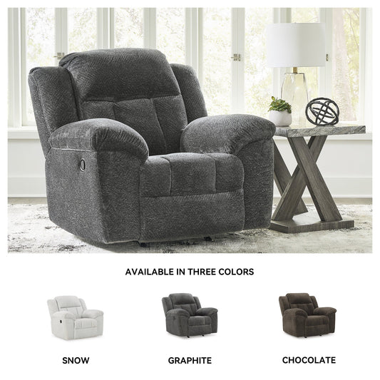 Poltrona reclinabile a dondolo Signature Design by Ashley Frohn