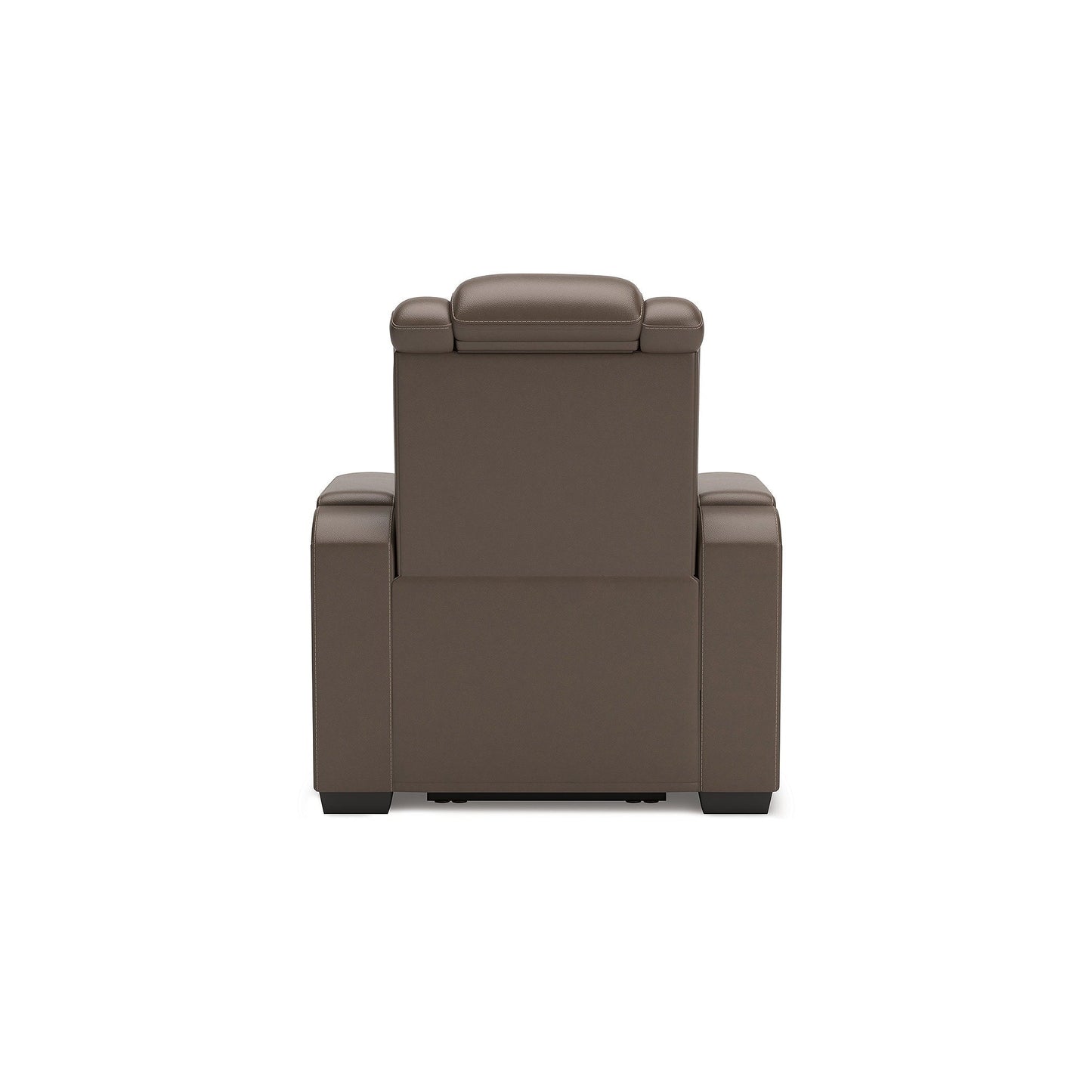 Poltrona reclinabile elettrica marrone ad alto impatto Signature Design by Ashley