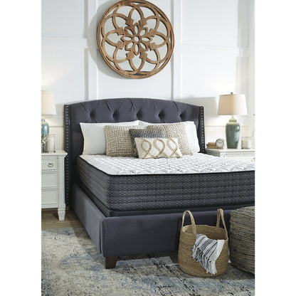 Pacchetto materasso California King Signature Design by Ashley Limited Edition Firm nero/bianco 2 pezzi