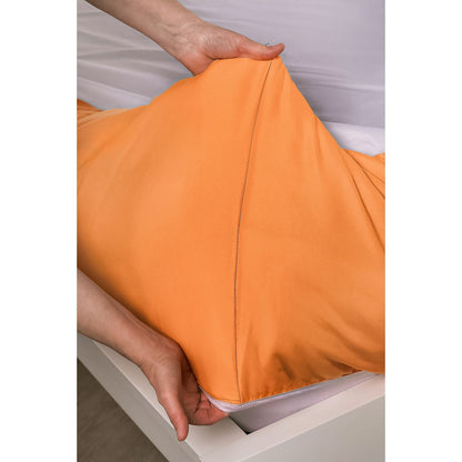 Set di biancheria da letto Deluxe con cerniera Siscovers Orange Bunkie