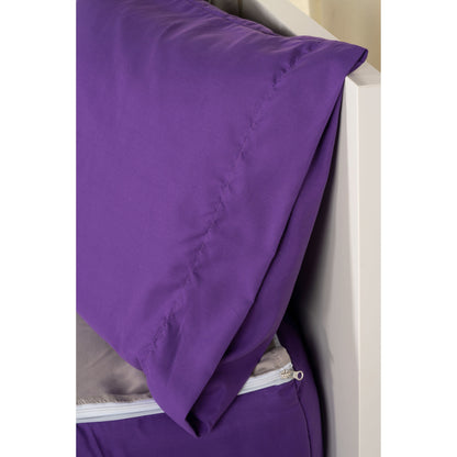 Set di biancheria da letto Siscovers Purple Bunkie Deluxe con cerniera