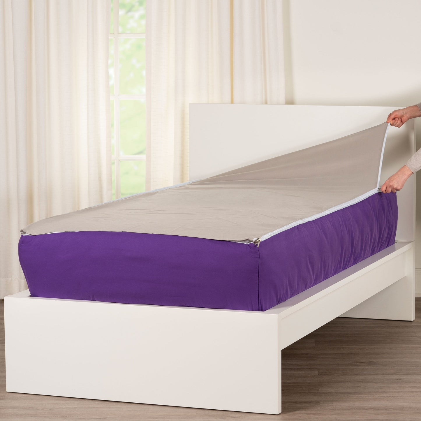 Set di biancheria da letto Siscovers Purple Bunkie Deluxe con cerniera