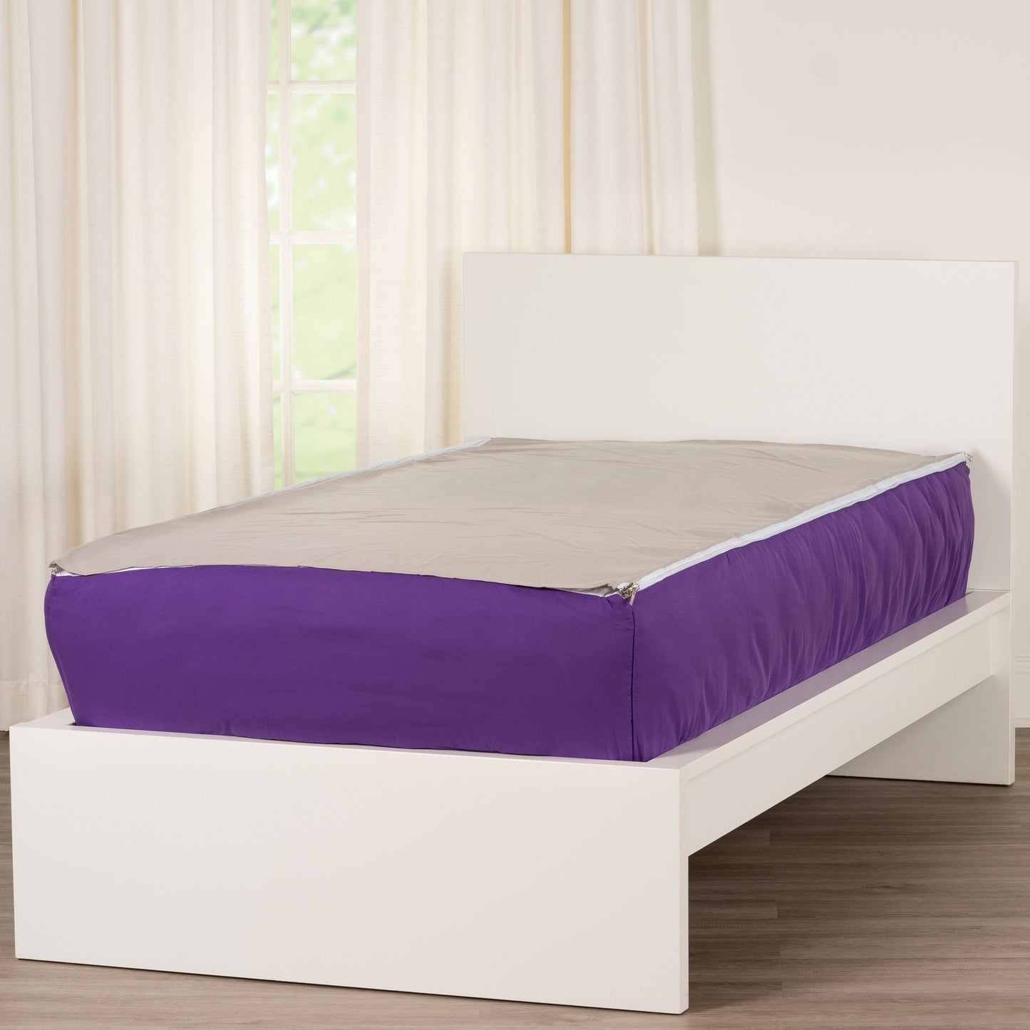 Set di biancheria da letto Siscovers Purple Bunkie Deluxe con cerniera