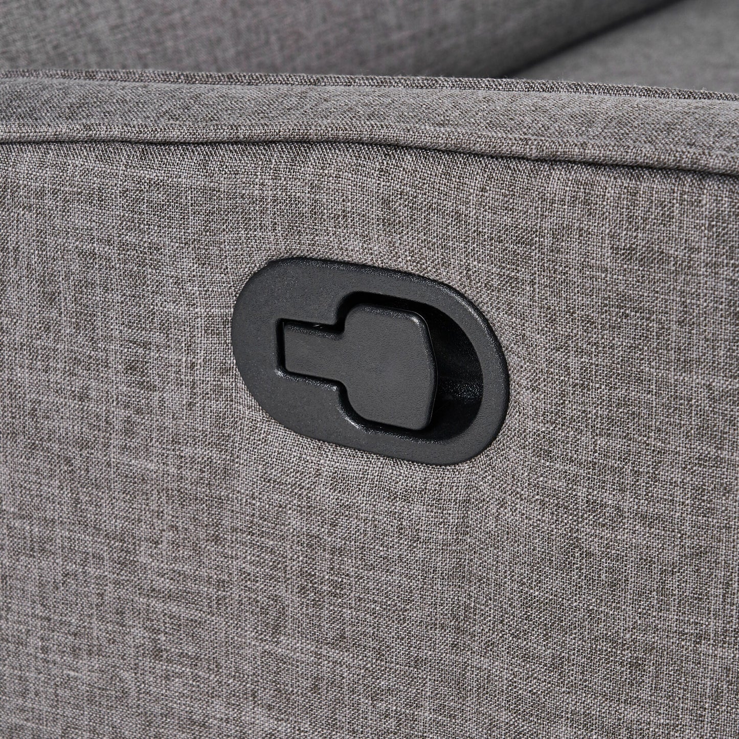 Elegante poltrona reclinabile manuale standard da 47 pollici di HarperBright Designs