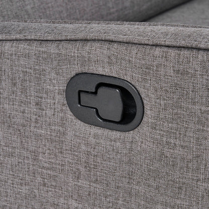 Elegante poltrona reclinabile manuale standard da 47 pollici di HarperBright Designs