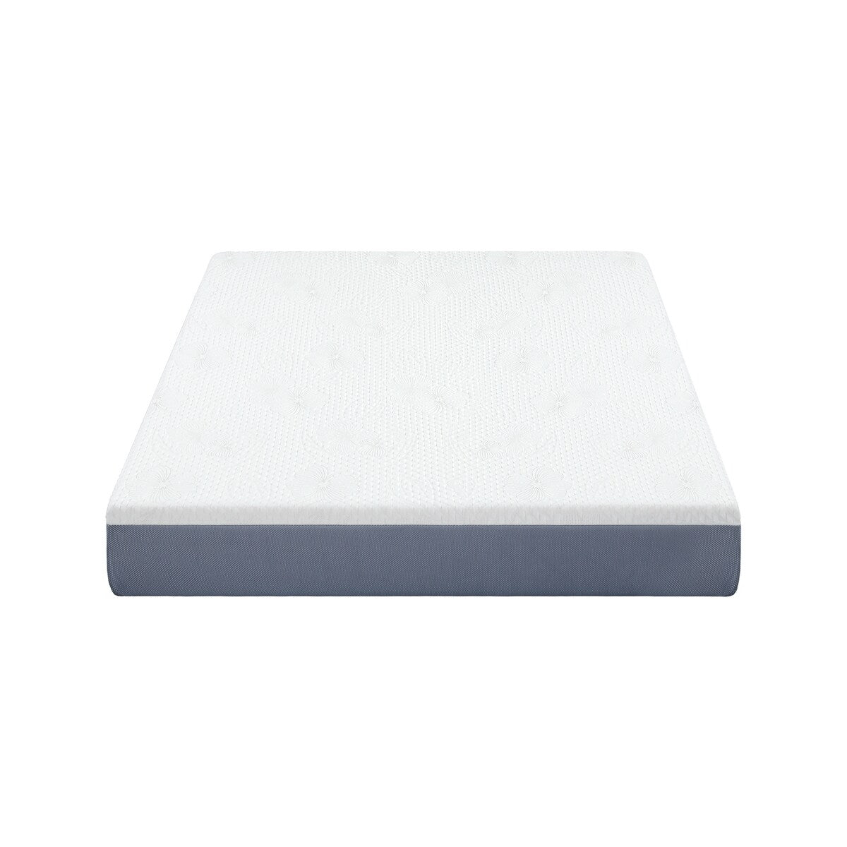 Materasso in memory foam Comfort Gel Sleeplanner da 10 pollici, grigio