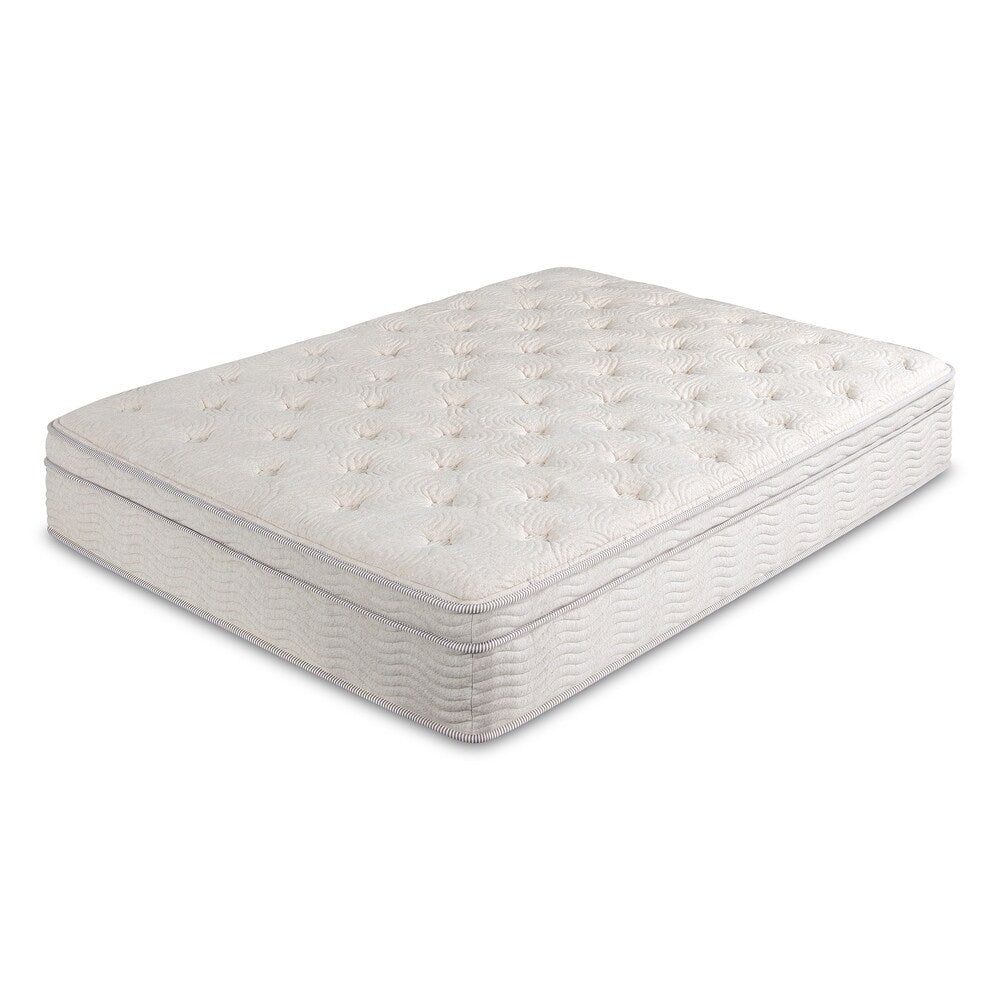 Materasso a molle ibrido Sleeplanner da 13 pollici con box top Dura Coil