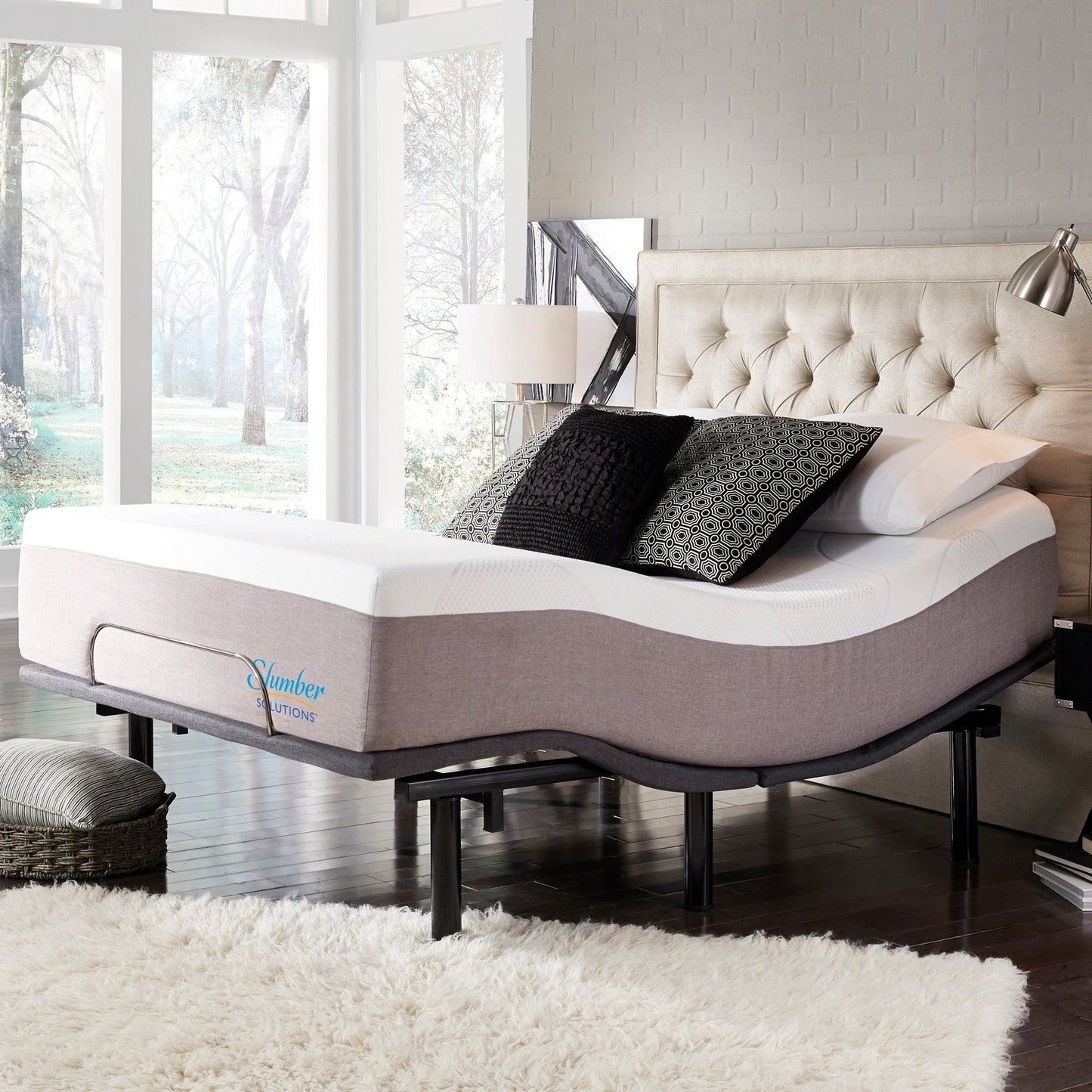 Set di materassi regolabili in gel da 14 pollici Slumber Solutions