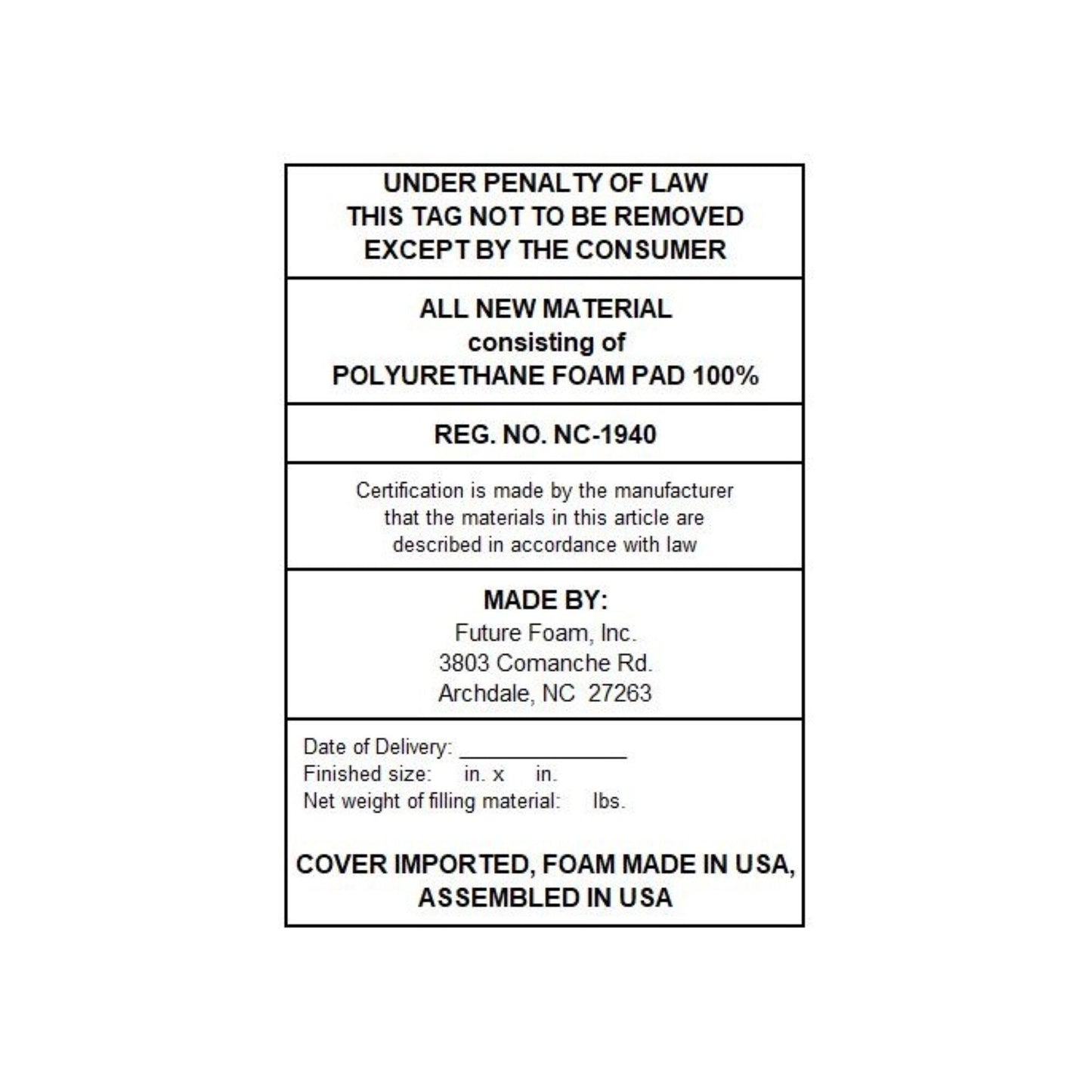 Materasso in memory foam color carbone attivo Slumber Solutions da 14 pollici