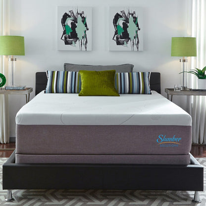 Slumber Solutions Scegli il tuo comfort - Set di materassi in memory foam da 14 pollici per letto singolo