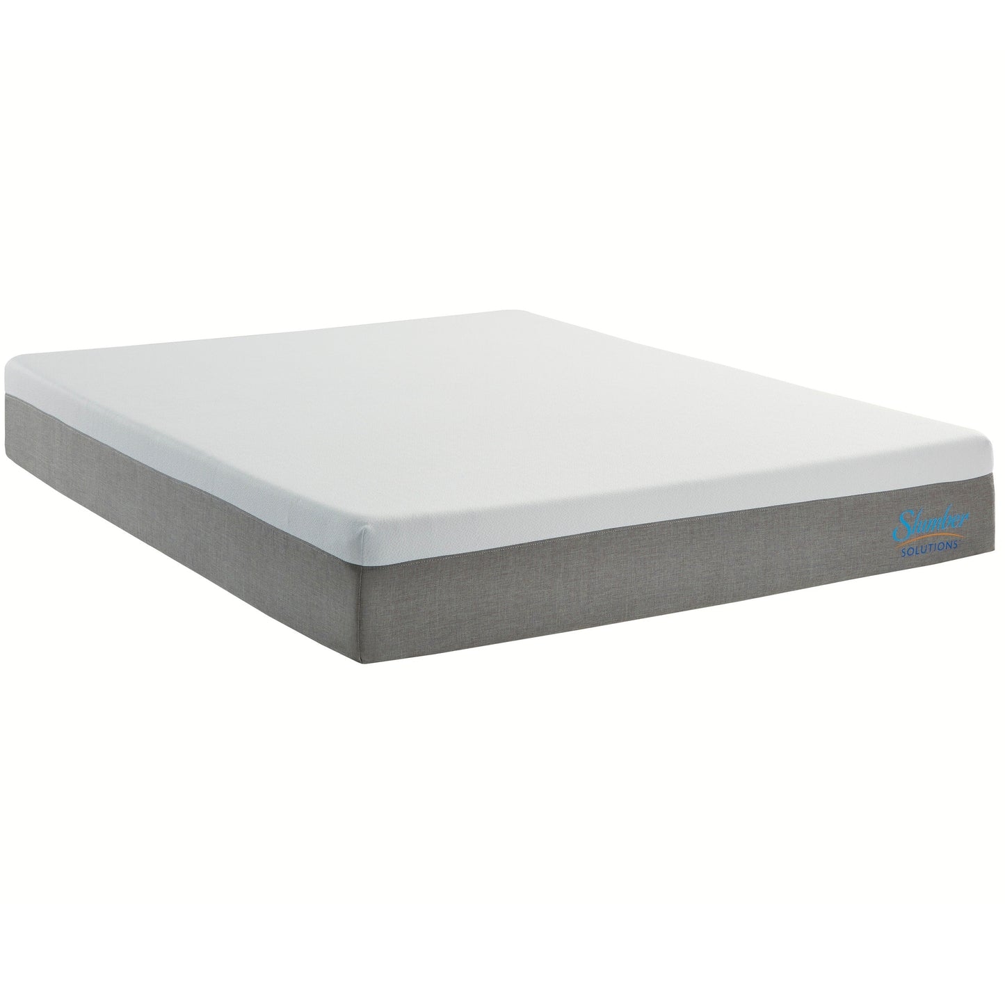 Materasso in memory foam gel Slumber Solutions Essentials da 10 pollici - Bianco