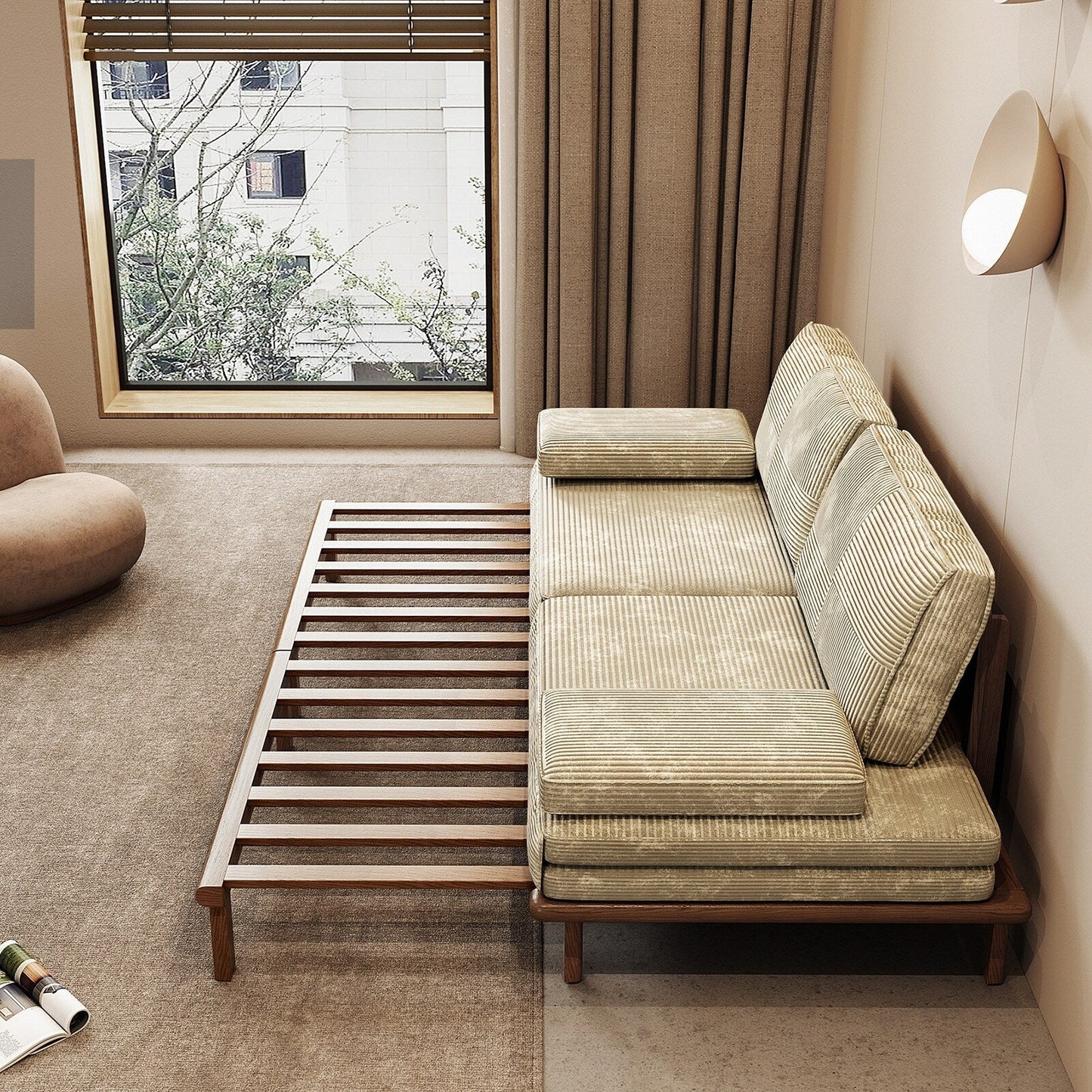 Divano letto, divano letto, divano letto estraibile, divano letto a L