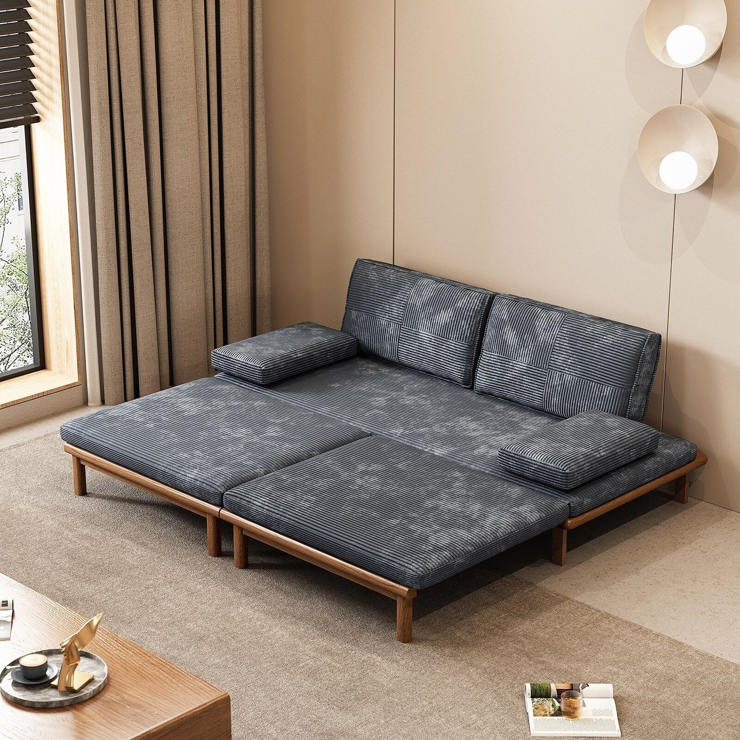 Divano letto, divano letto, divano letto estraibile, divano letto a L