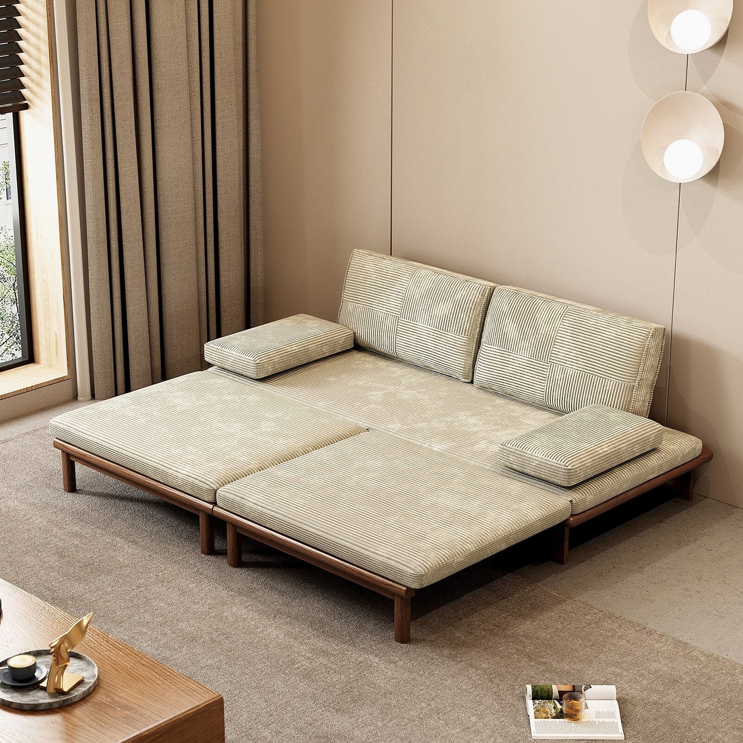 Divano letto, divano letto, divano letto estraibile, divano letto a L