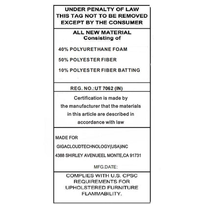 Divano letto in velluto a coste con porte USB